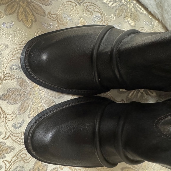 Replay Kneehigh Leather Boots - Picture 4 of 6